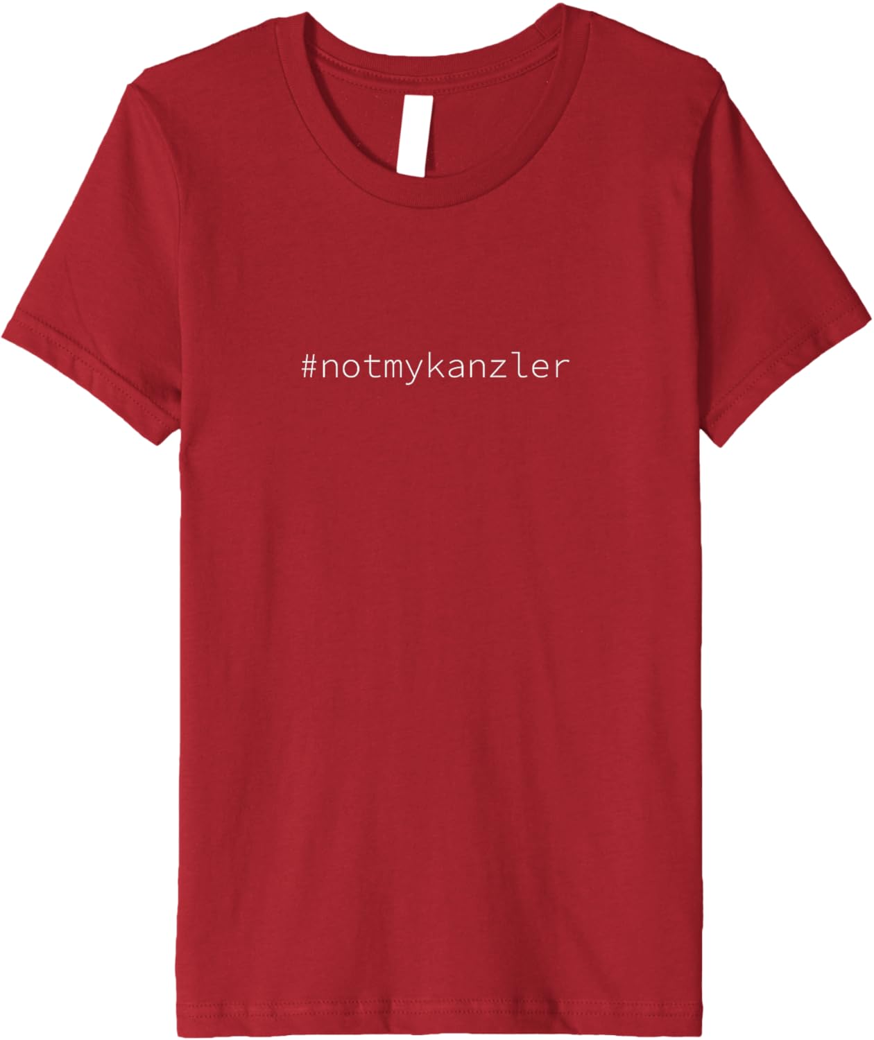 #notmykanzler Nicht mein Kanzler - German Chancellor Design Premium