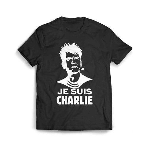 Je Suis Charlie &Quotewhite&Quote Men's T-Shirt