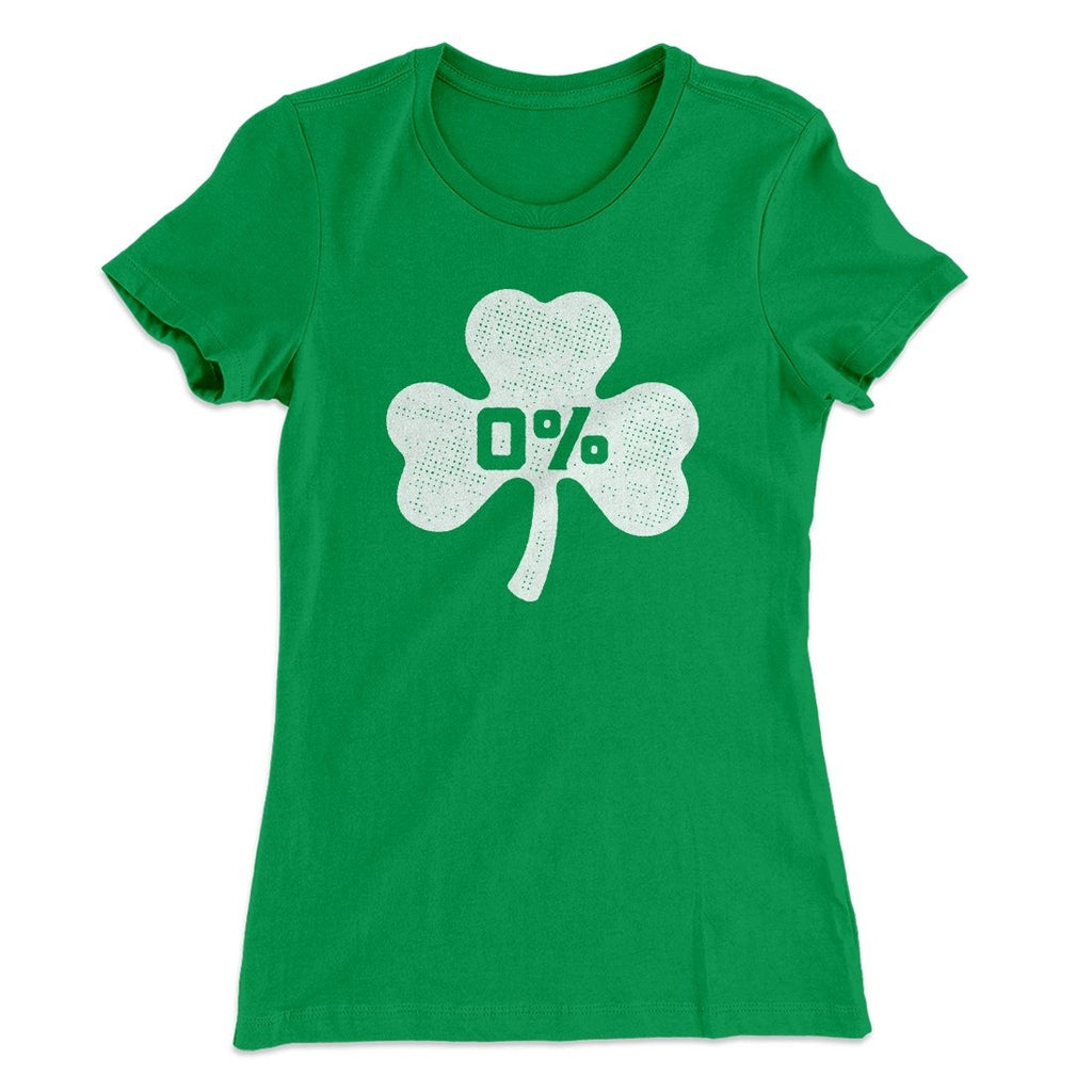 0% Irish Women's T-Shirt