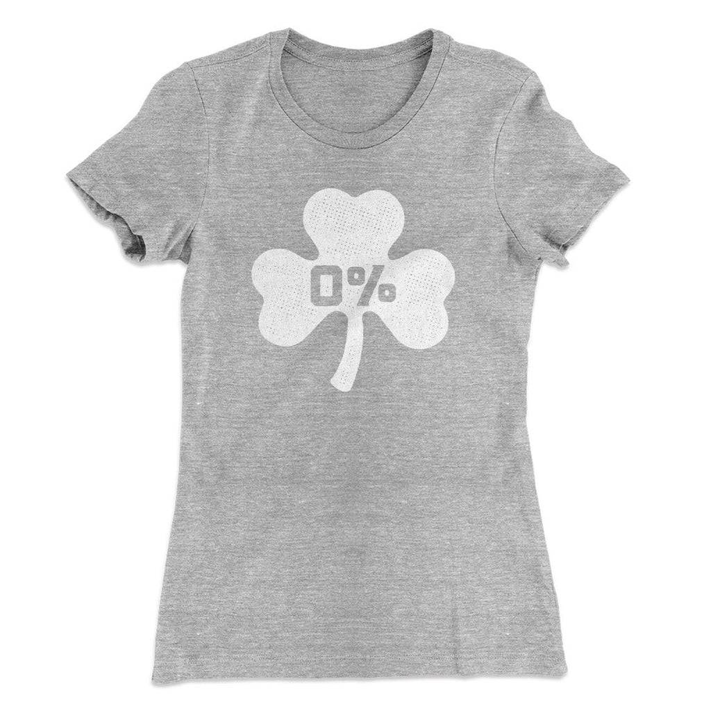 0% Irish Women's T-Shirt