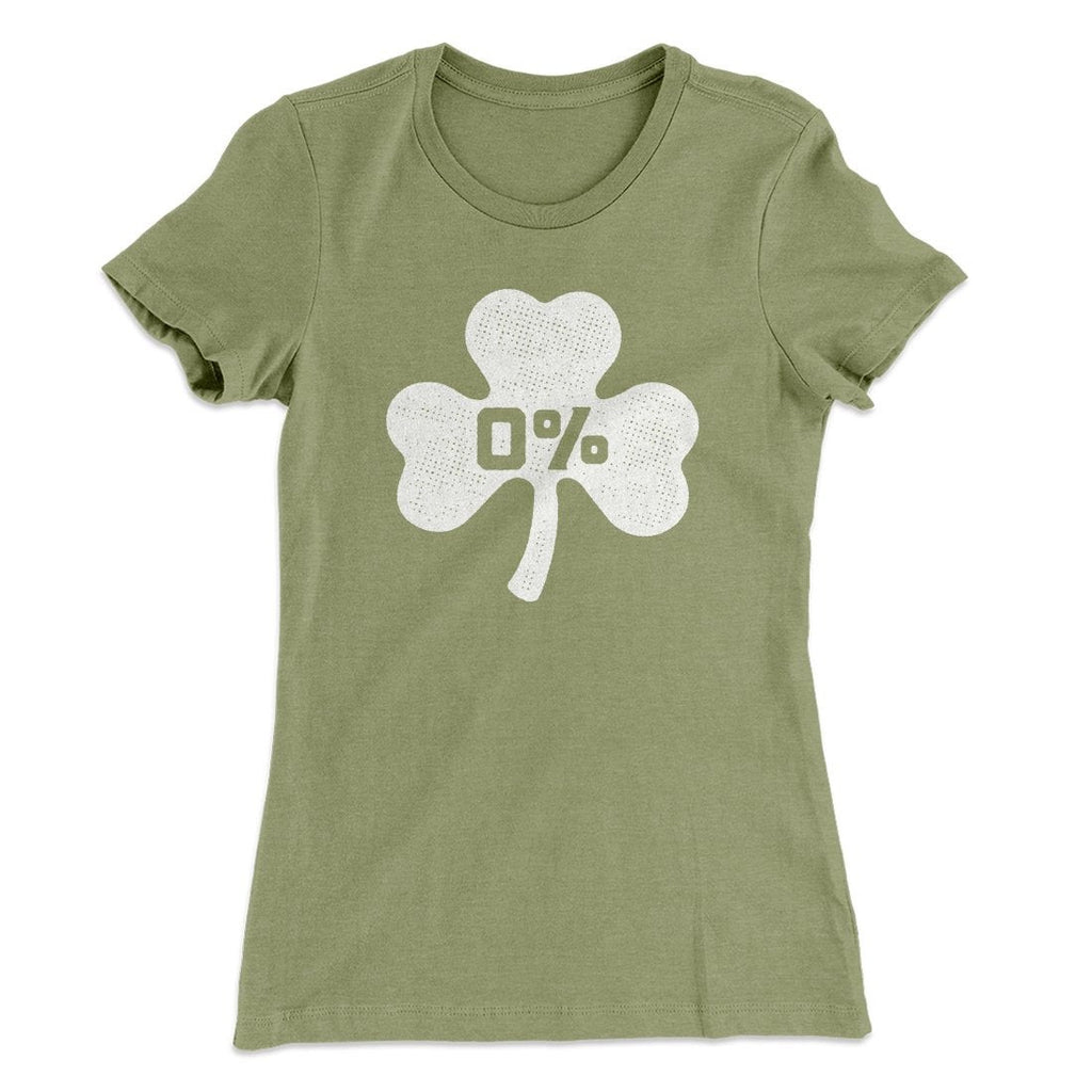 0% Irish Women's T-Shirt