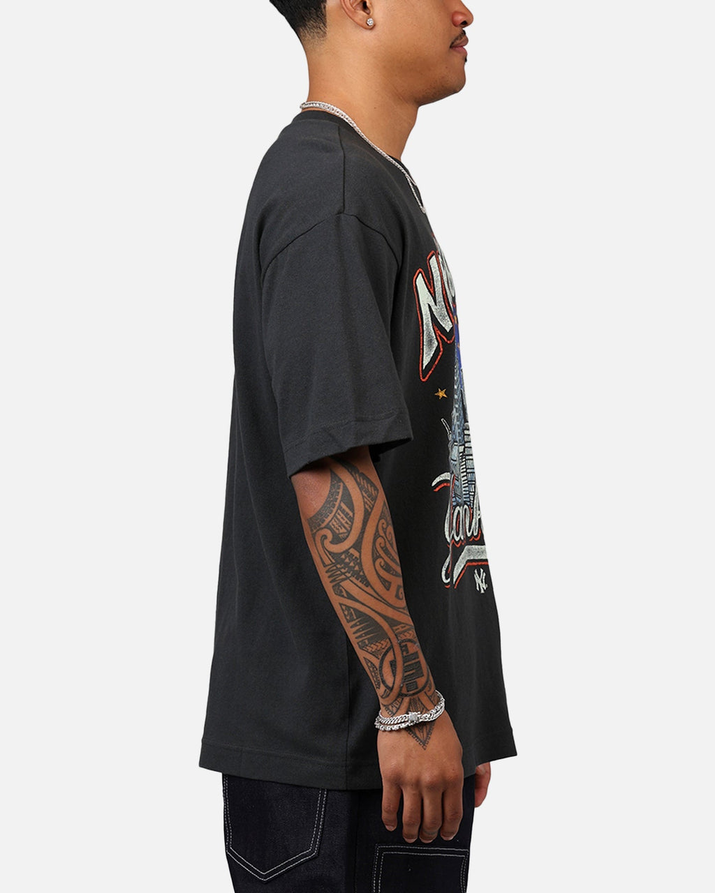 47 Brand New York Yankees 'MLB Trophy Case' Premium T-Shirt Black