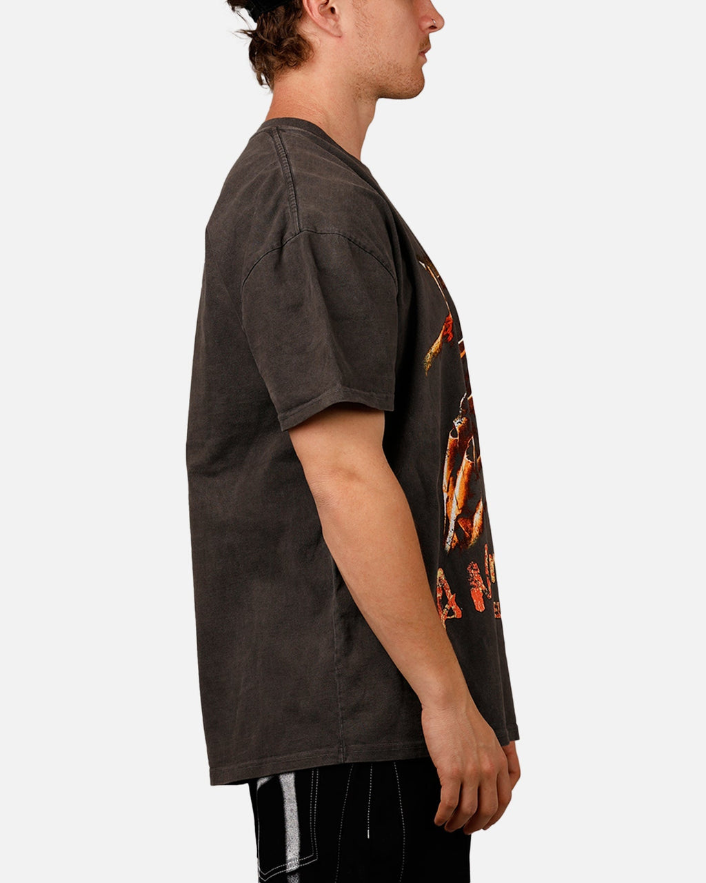 American Thrift X A Nightmare on Elm Street 'Horror Classics' Claw Heavyweight T-Shirt Black Wash