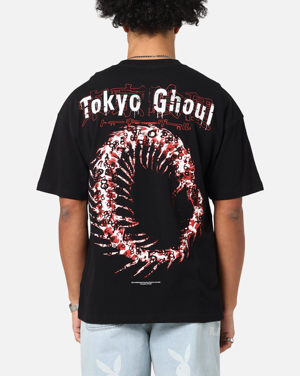 73 Studio X Tokyo Ghoul 1000 Minus 7 T-Shirt Black