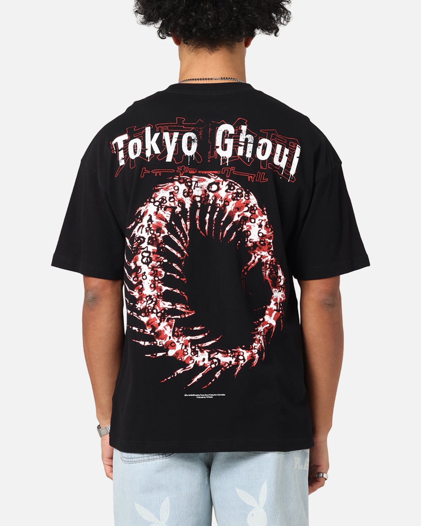 73 Studio X Tokyo Ghoul 1000 Minus 7 T-Shirt Black