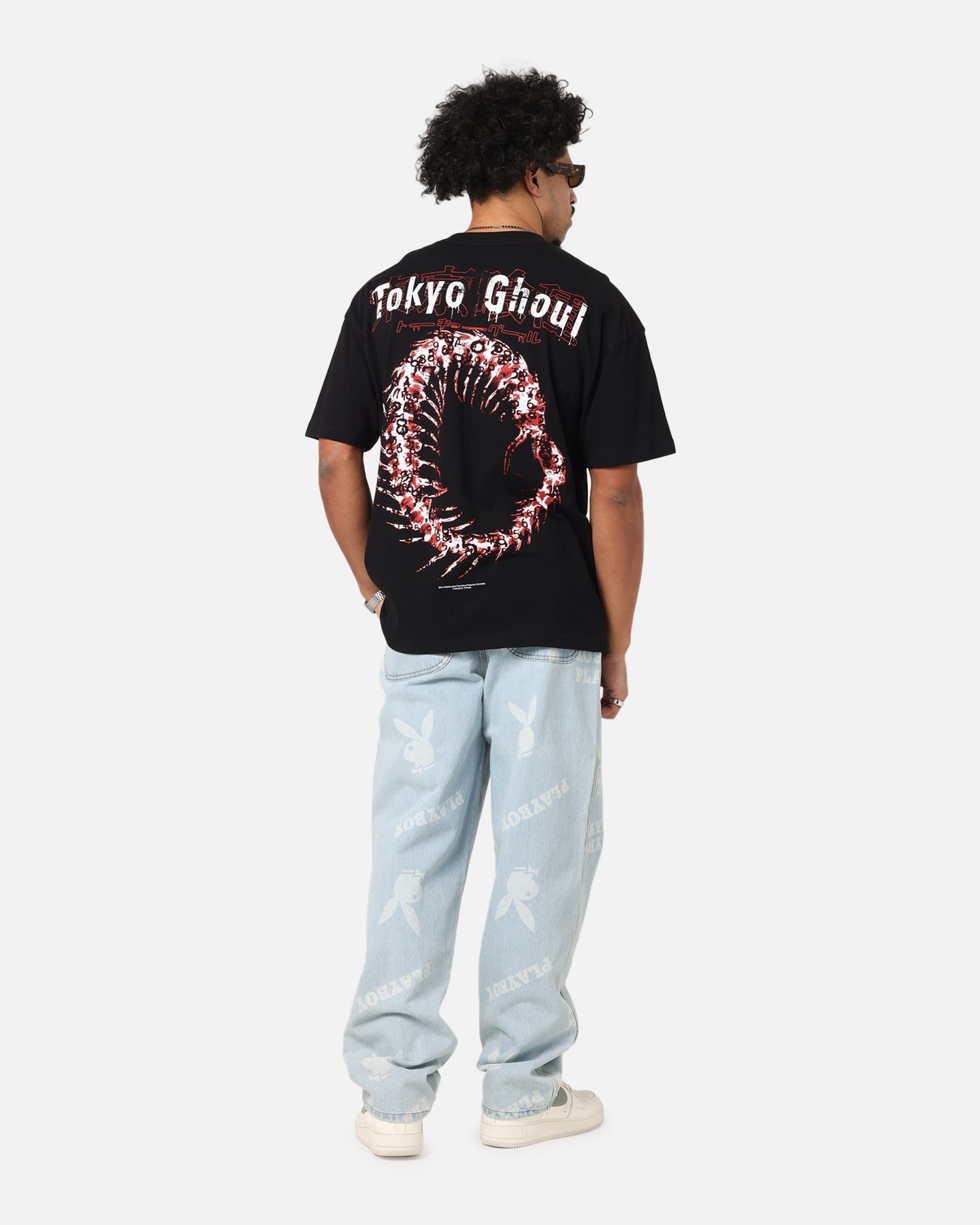 73 Studio X Tokyo Ghoul 1000 Minus 7 T-Shirt Black