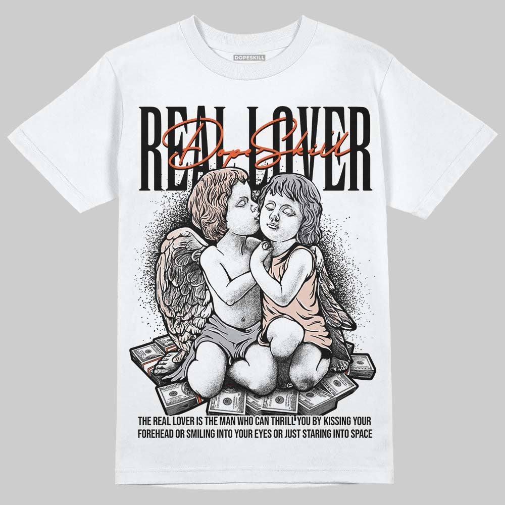 1130 Oyster Grey DopeSkill T-Shirt Real Lover Graphic