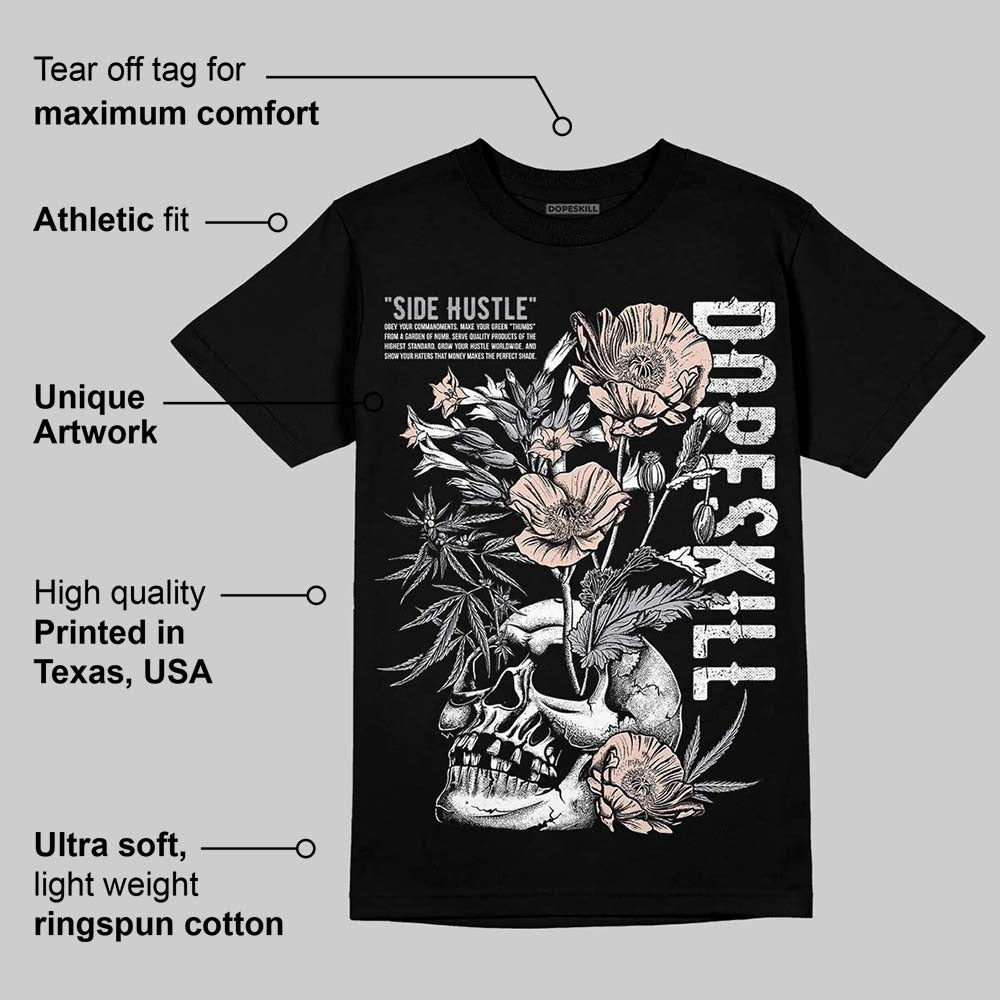 1130 Oyster Grey DopeSkill T-Shirt Side Hustle Graphic