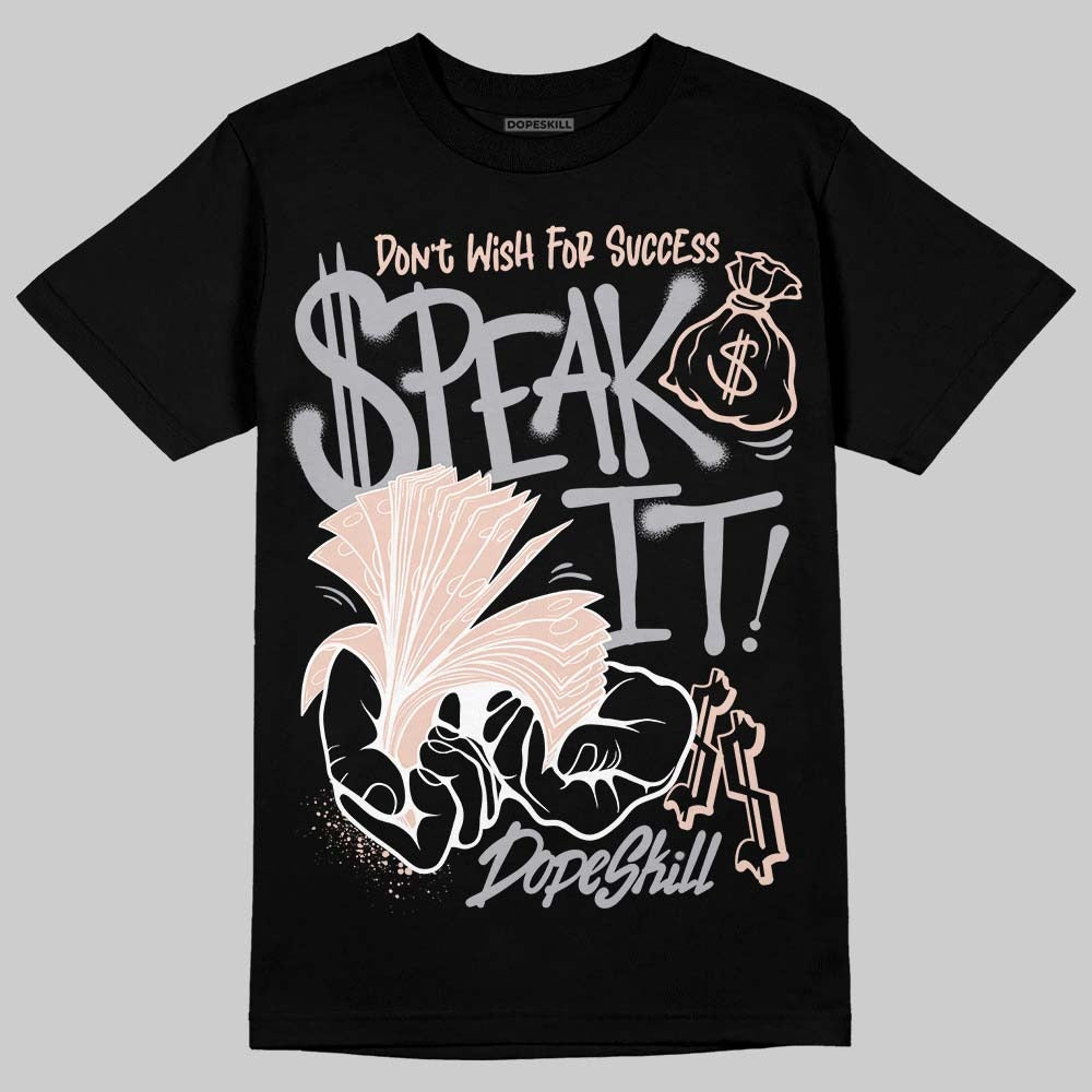 1130 Oyster Grey DopeSkill T-Shirt Speak It Graphic