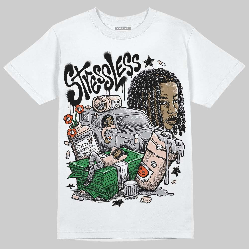 1130 Oyster Grey DopeSkill T-Shirt Stressless Graphic