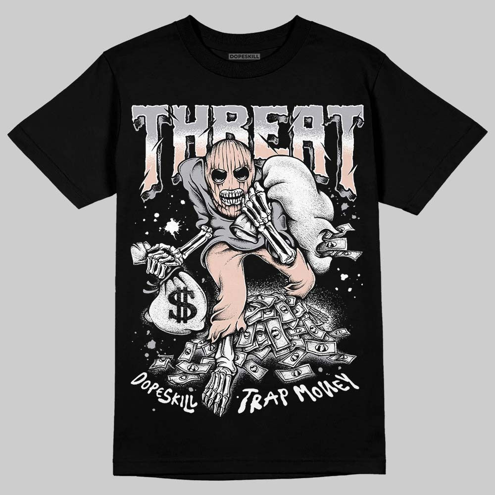 1130 Oyster Grey DopeSkill T-Shirt Threat Graphic