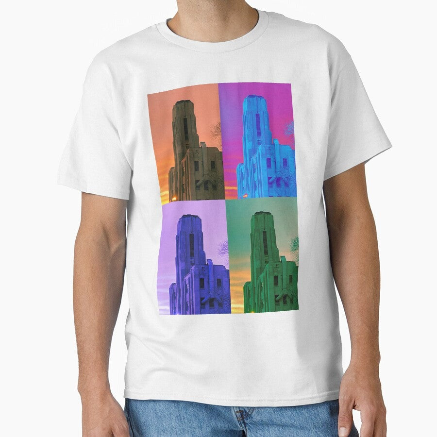 1222 University Pop Art 5 Classic T Shirt