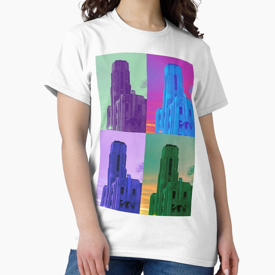 1222 University Pop Art 6 Classic T Shirt