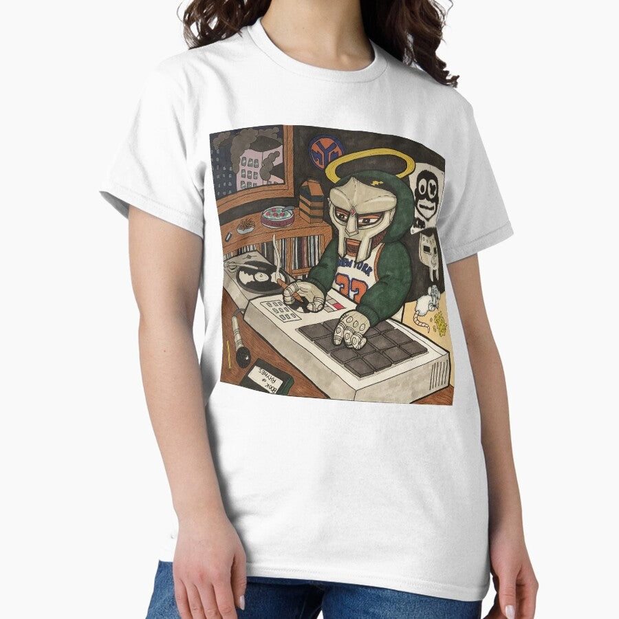 14 Dj Player New York Book Of Rhynes Classic T Shirt