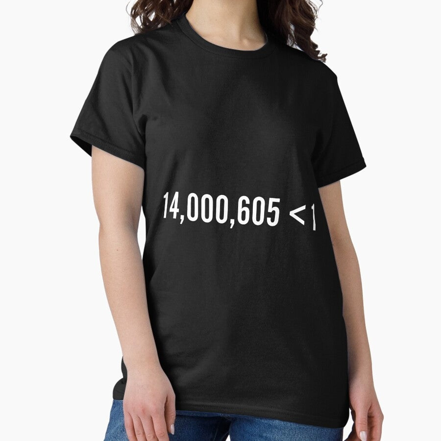 14,000,605 Futures. 1 Win. Classic T-Shirt