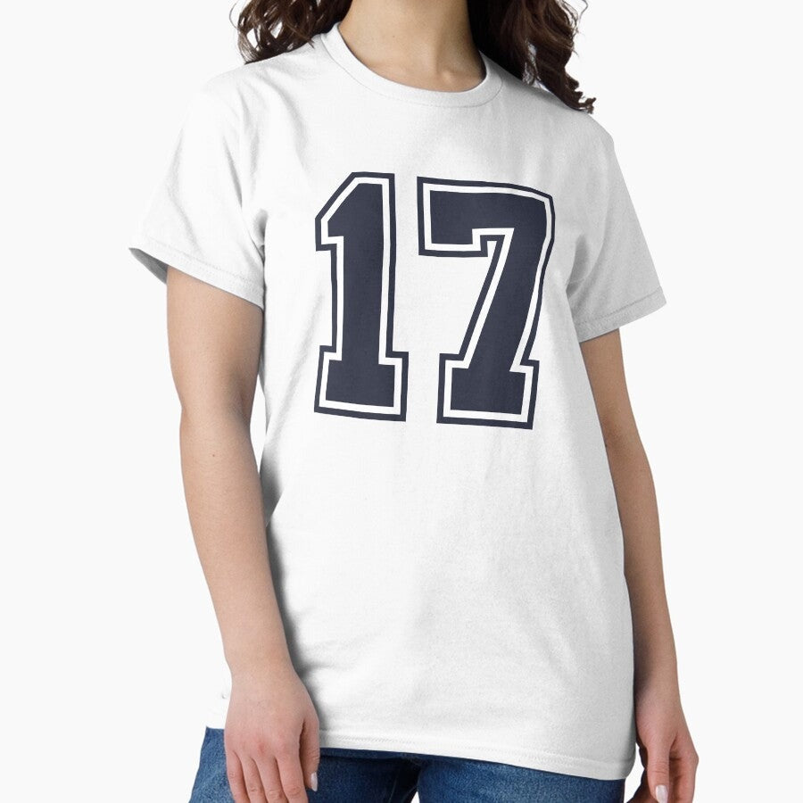 17 Sports Number Seventeen Classic T-Shirt