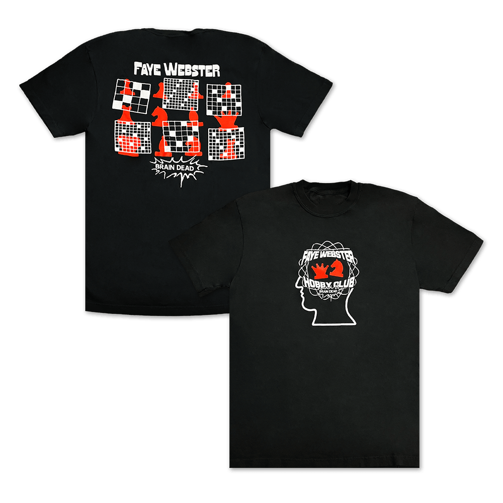 Faye Webster Merch Faye Webster x Brain Dead Hobby Club T-Shirt Music Lovers Gifts For Fans