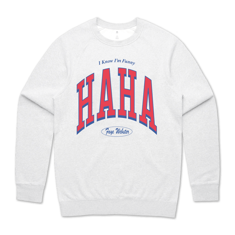 Faye Webster Merch I Know I'm Funny Haha Faye Webster Sweatshirt Music Lovers Gifts For Fans