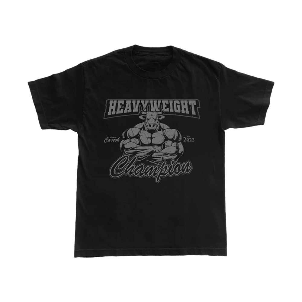 Caseoh Merch Heavyweight Champion Games Caseoh Est 2022 T-Shirt Game Lovers Gifts For Fans
