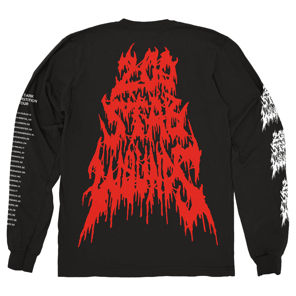 200 Stab Wounds Merch 200 Stab Wounds Explode Tour Long Sleeve T-Shirt Father's Day Gifts