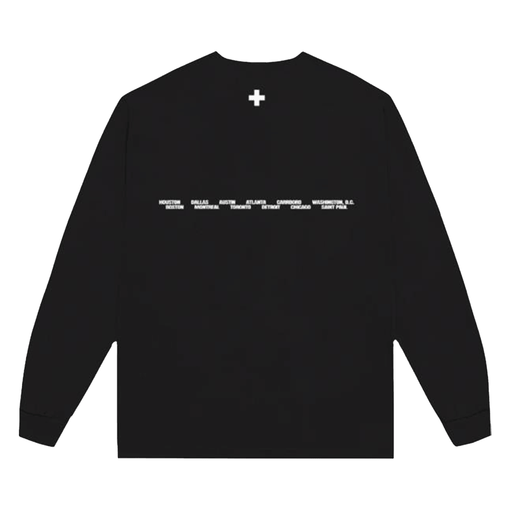 2hollis Merch Store 2h Black Unicorn Dateback Long Sleeve T-Shirt Fathers Day Presents