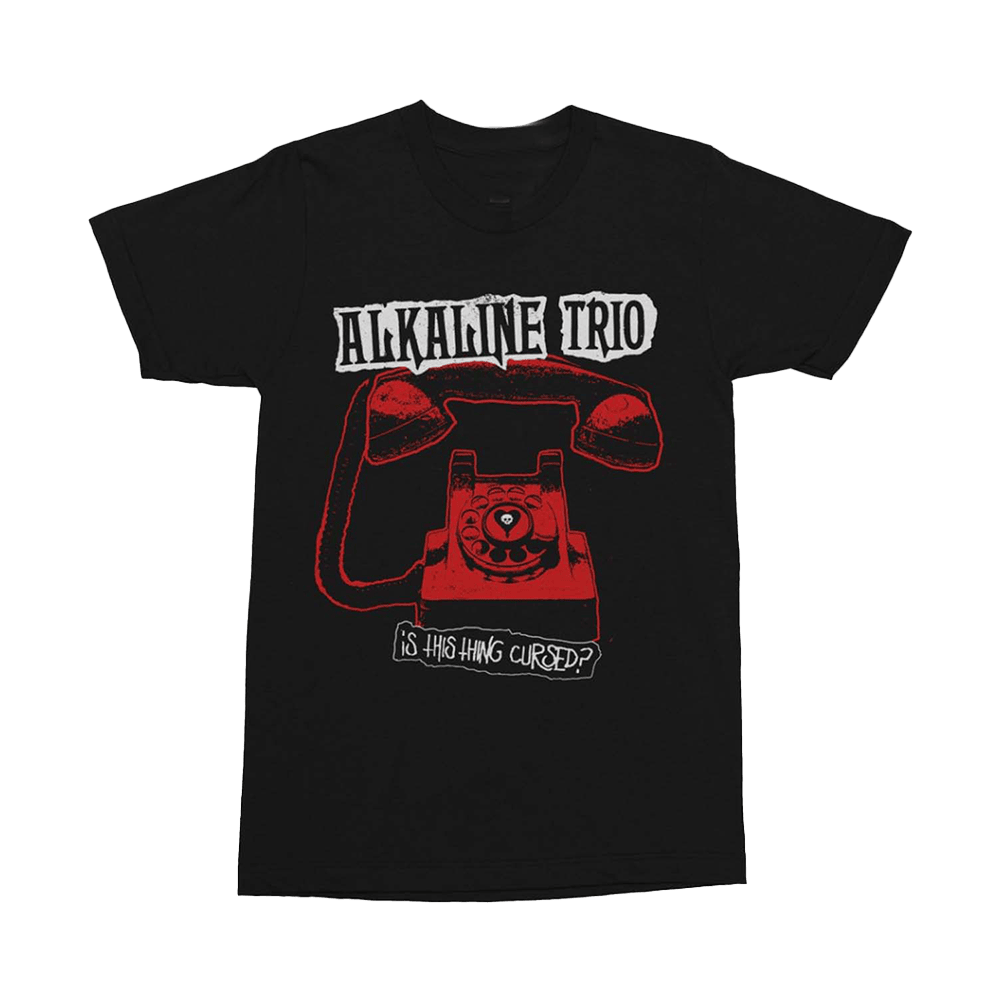 Alkaline Trio Merch Cursed Phone Womens T-Shirt Gifts For Music Enthusiasts