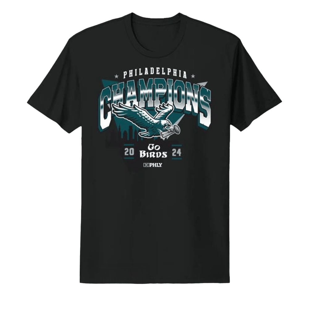 All City Network Merch Phly Champions T-Shirt Presents For Husband