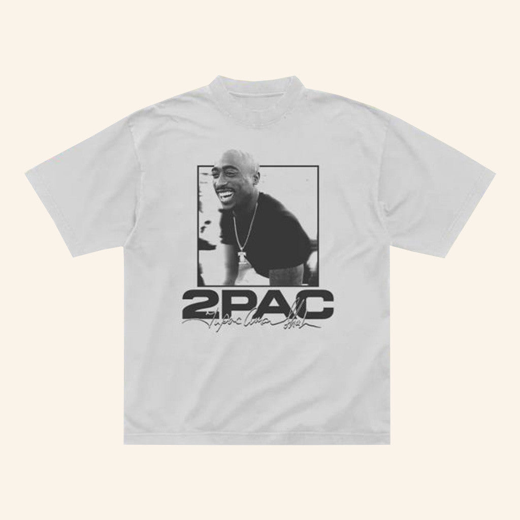 2Pac Merch 2 Live And Die In La White T-Shirt Gifts For Rapper Fans