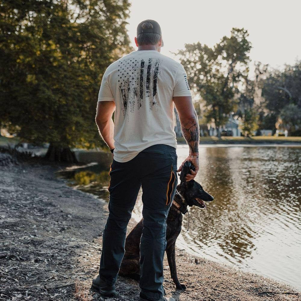 1776 Flag T-Shirt - White