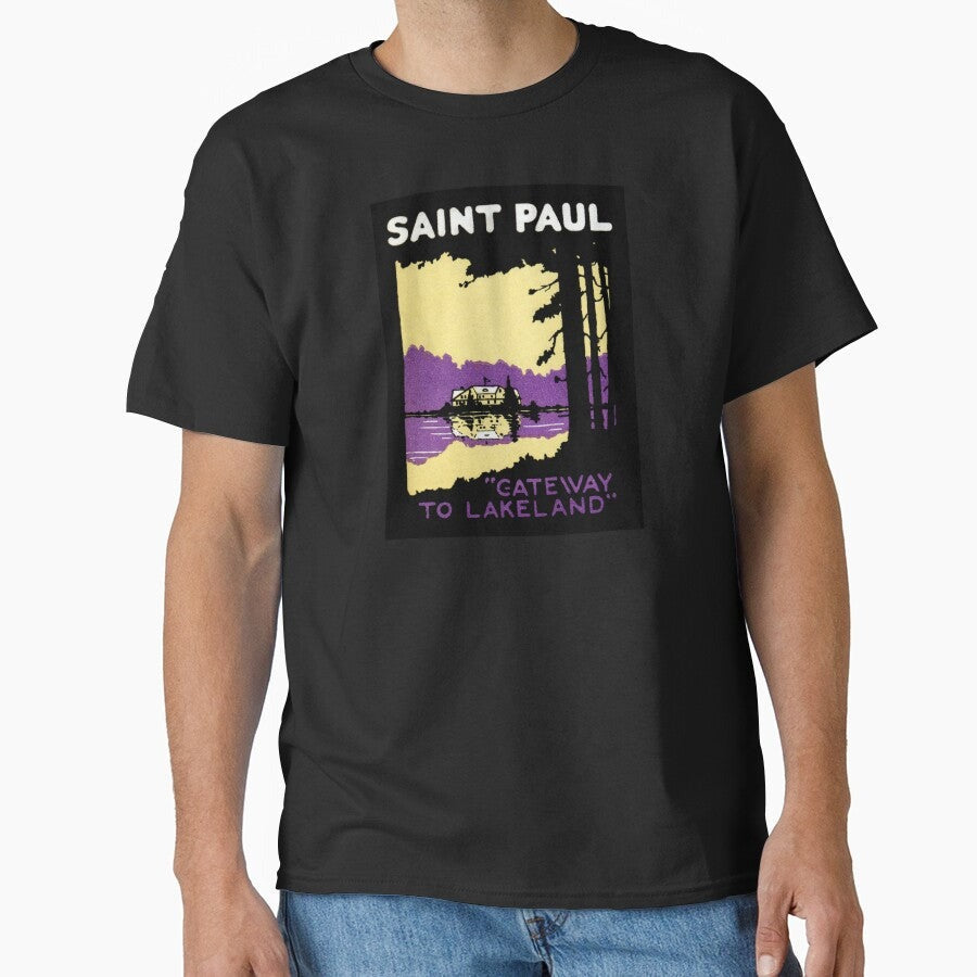 1920 Saint Paul, Gateway to Lakeland Classic T-Shirt