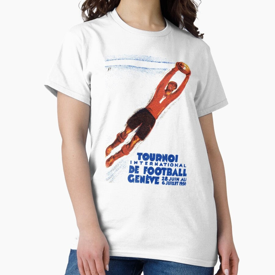 1930 European Soccer Tournament Classic T-Shirt