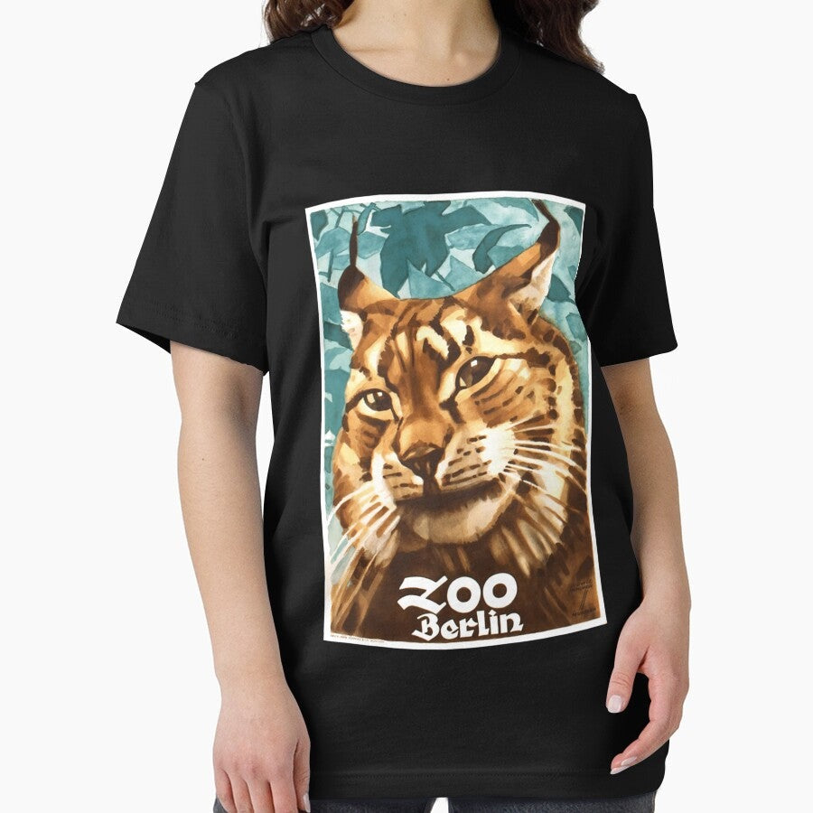 1930 Ludwig Hohlwein Berlin Zoo Lynx Poster Classic . Essential T-Shirt