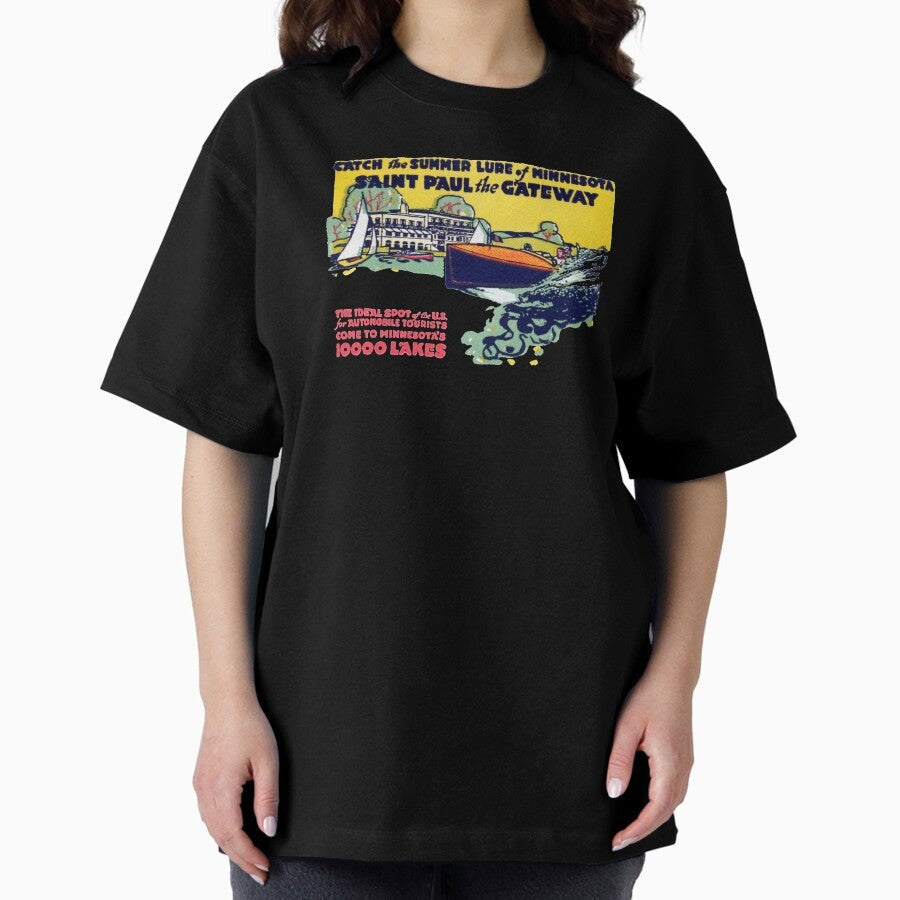 1930S St Paul Minnesota Oversized T Shirt