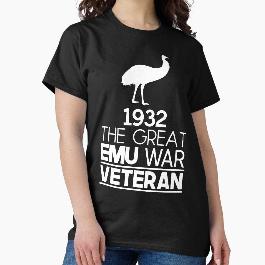 1932 The Great Emu War Veteran Classic T Shirt