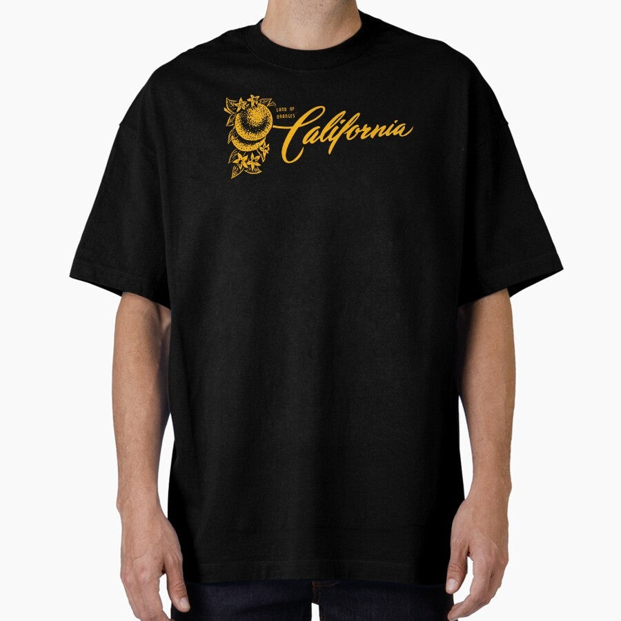 1945 California, Land of Oranges Oversized T-Shirt