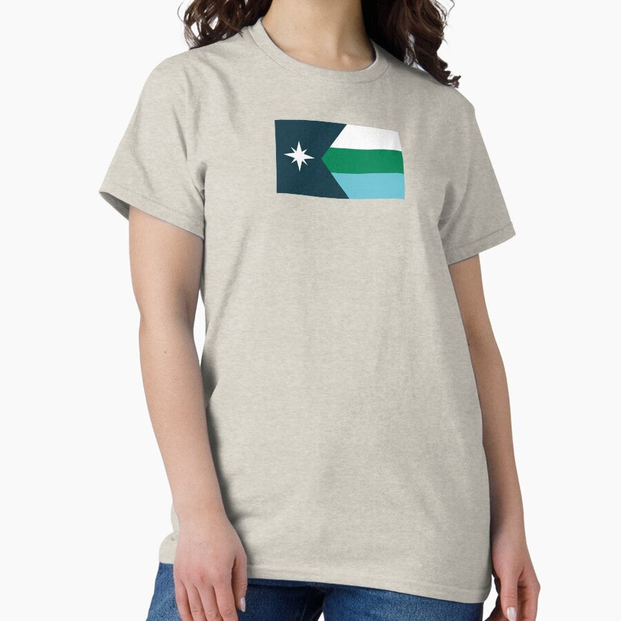 1953 Minnesota State Flag Horizontal Classic T Shirt
