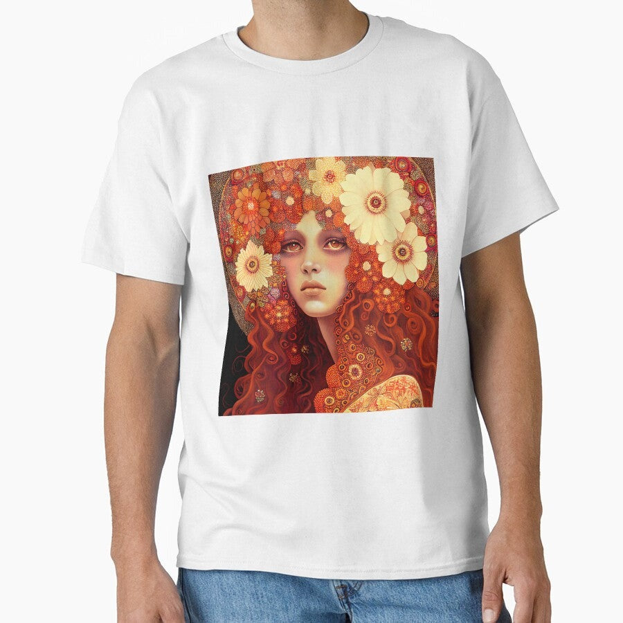 1970s Flower Child Classic T-Shirt