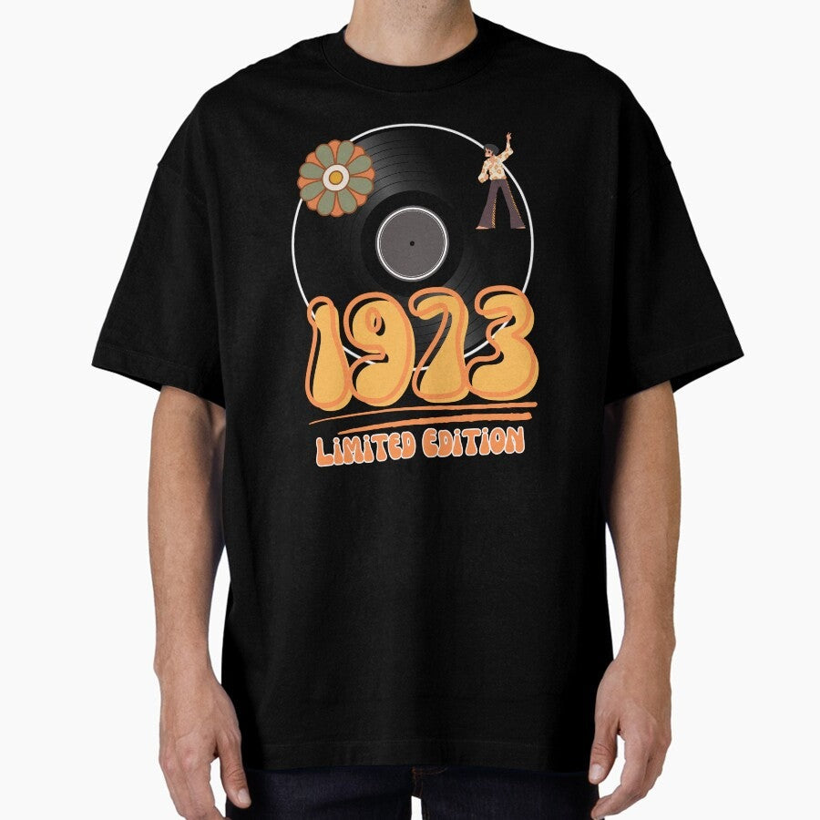1973 Limited Edition Retro Birthday Oversized T Shirt