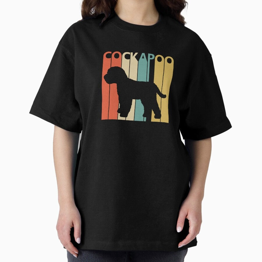 1980S Cockapoo Dog Owner Gift Oversized T Shirt