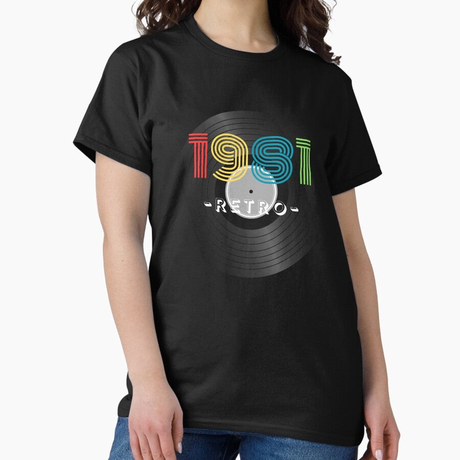 1981 Retro Classic T Shirt