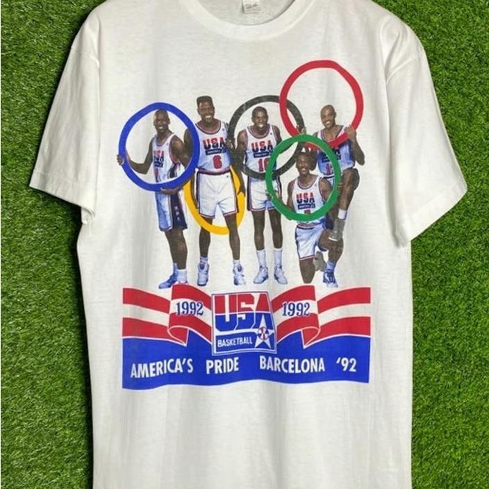 1992 USA Olympic basketball Dream Team tee shirt