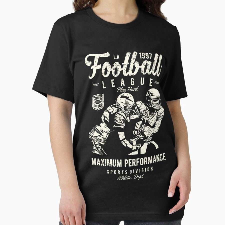 1997 Football League Shirt Vintage Illustration T-Shirt Great Gift for Sport Division Fan or Player Unisex Short-Sleeve Jersey Tee 8 Colors Essential T-Shirt