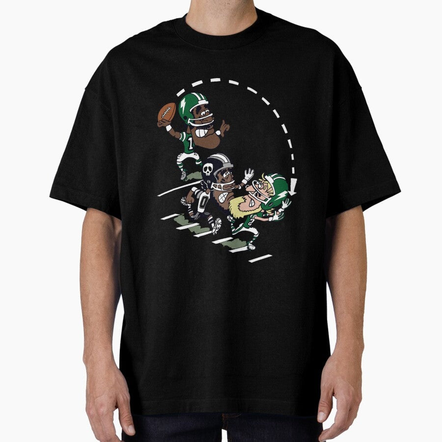 2 Point Conversion Oversized T Shirt