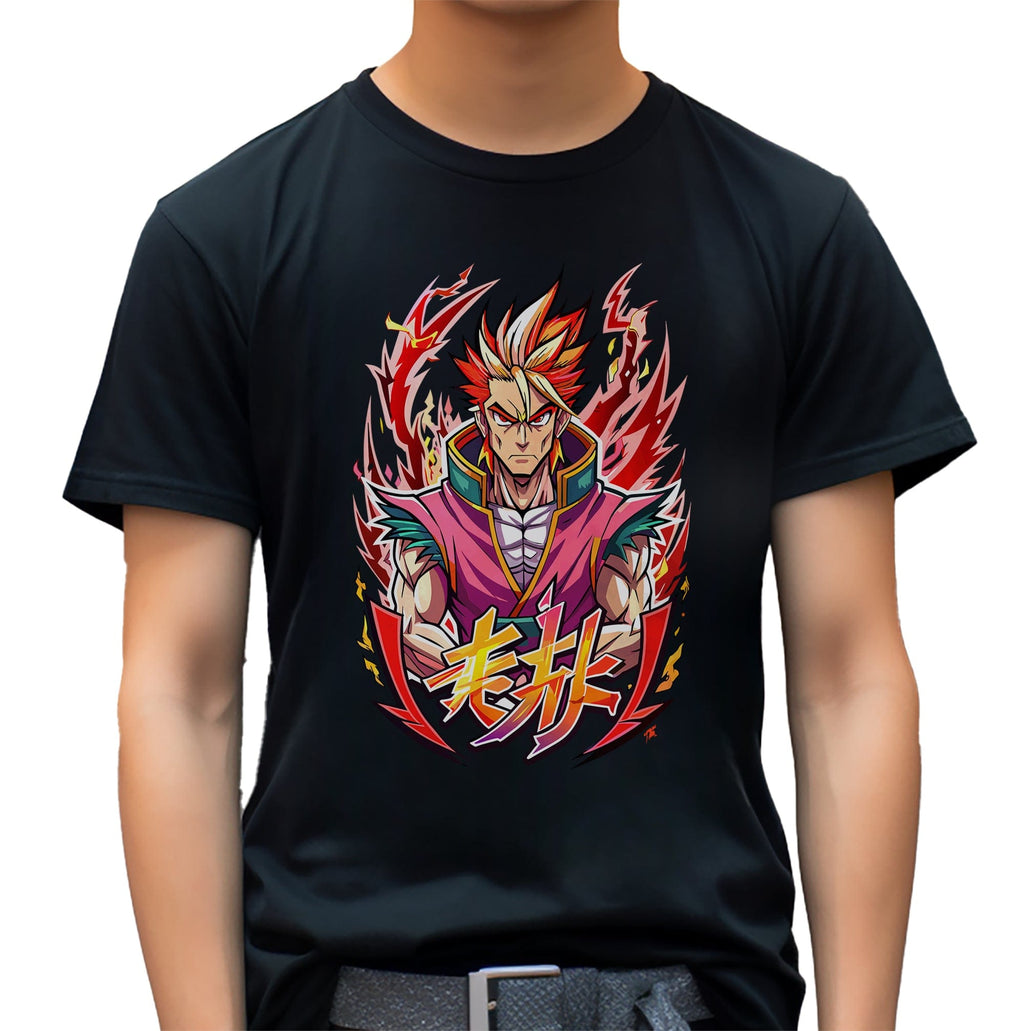 Flame Warrior Anime T-Shirt