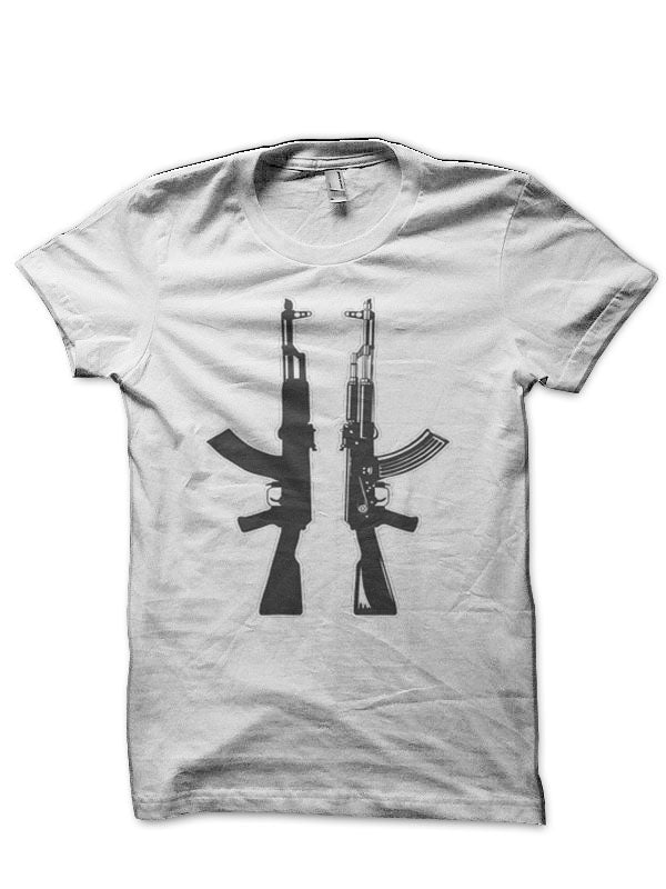 AK 47 Kalashnikov Half Sleeve T-Shirt
