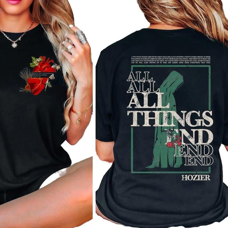 2 sided Tshirt Sweatshirt Hoodie