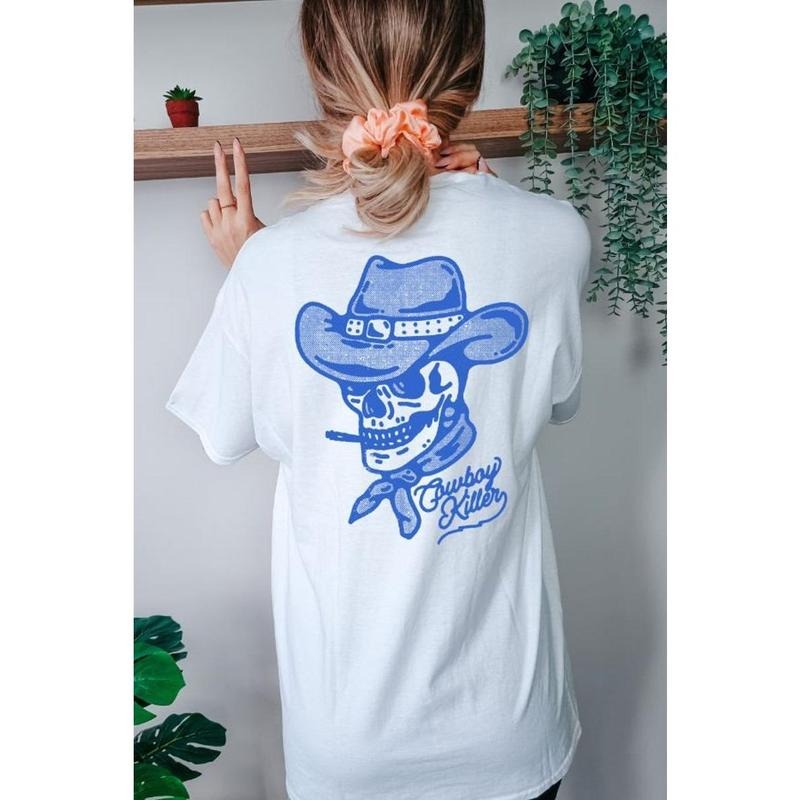 2 sides Cowboy Killer Shirt, Rodeo Shirt, Western Graphic Tee, Oversized Graphic  T-shirt, sweater and Hoodie vintage shirt