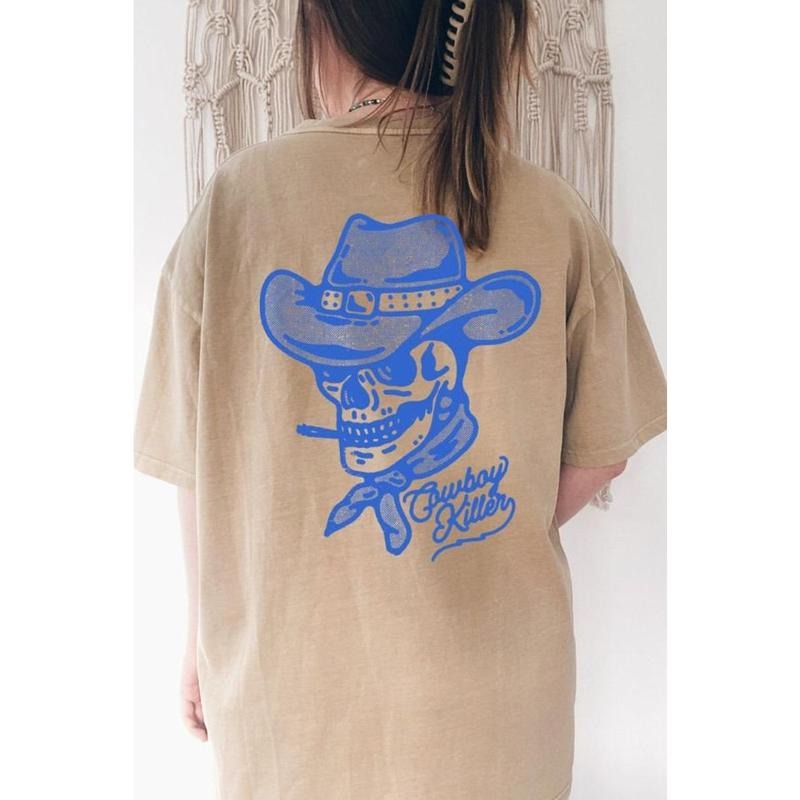 2 sides Cowboy Killer Shirt, Rodeo Shirt, Western Graphic Tee, Oversized Graphic  T-shirt, sweater and Hoodie vintage shirt