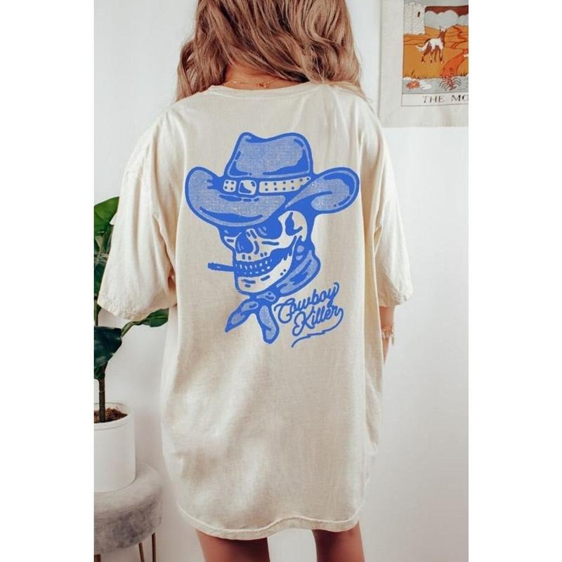 2 sides Cowboy Killer Shirt, Rodeo Shirt, Western Graphic Tee, Oversized Graphic  T-shirt, sweater and Hoodie vintage shirt