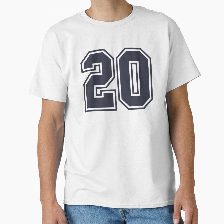 20 Sports Number Twenty Classic T-Shirt